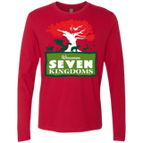 T-Shirts Red / S Seven Kingdoms Men's Premium Long Sleeve