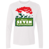 T-Shirts White / S Seven Kingdoms Men's Premium Long Sleeve