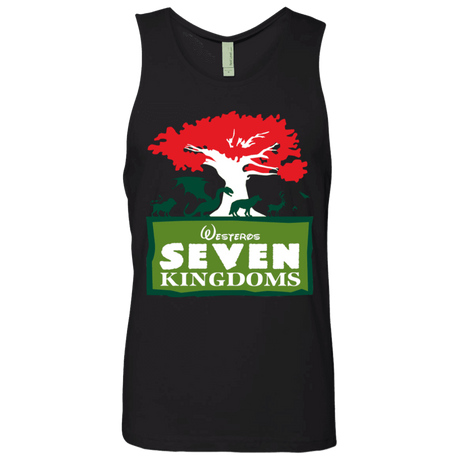 T-Shirts Black / S Seven Kingdoms Men's Premium Tank Top