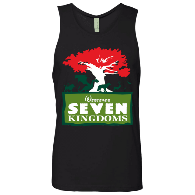 T-Shirts Black / S Seven Kingdoms Men's Premium Tank Top