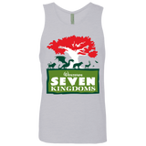 T-Shirts Heather Grey / S Seven Kingdoms Men's Premium Tank Top