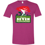 T-Shirts Antique Heliconia / S Seven Kingdoms Men's Semi-Fitted Softstyle