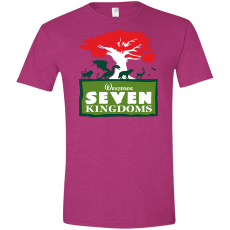 T-Shirts Antique Heliconia / S Seven Kingdoms Men's Semi-Fitted Softstyle