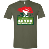 T-Shirts Military Green / S Seven Kingdoms Men's Semi-Fitted Softstyle