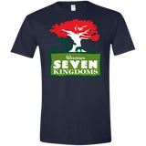 T-Shirts Navy / X-Small Seven Kingdoms Men's Semi-Fitted Softstyle