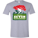 T-Shirts Sport Grey / X-Small Seven Kingdoms Men's Semi-Fitted Softstyle