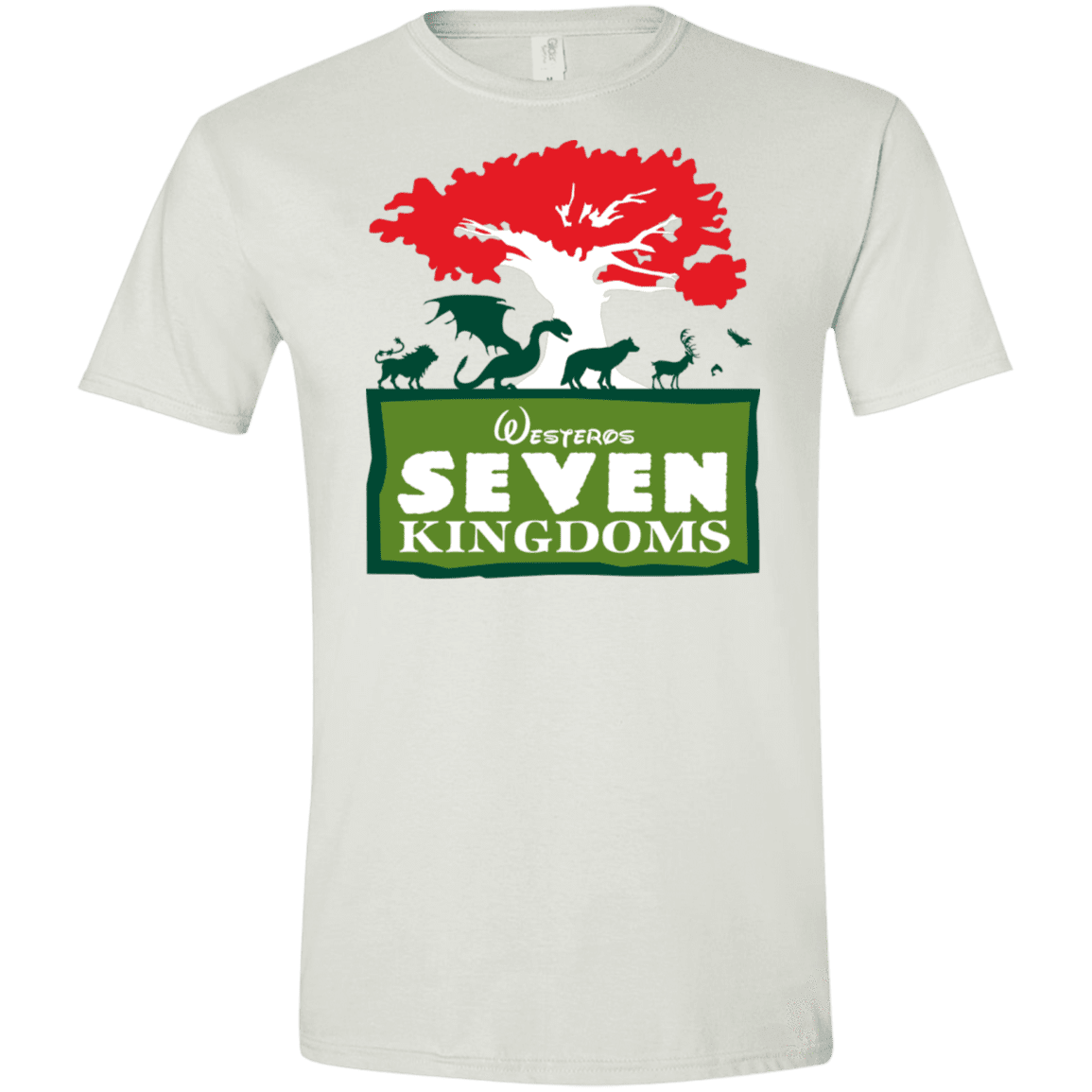 T-Shirts White / X-Small Seven Kingdoms Men's Semi-Fitted Softstyle