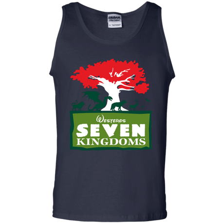 T-Shirts Navy / S Seven Kingdoms Men's Tank Top