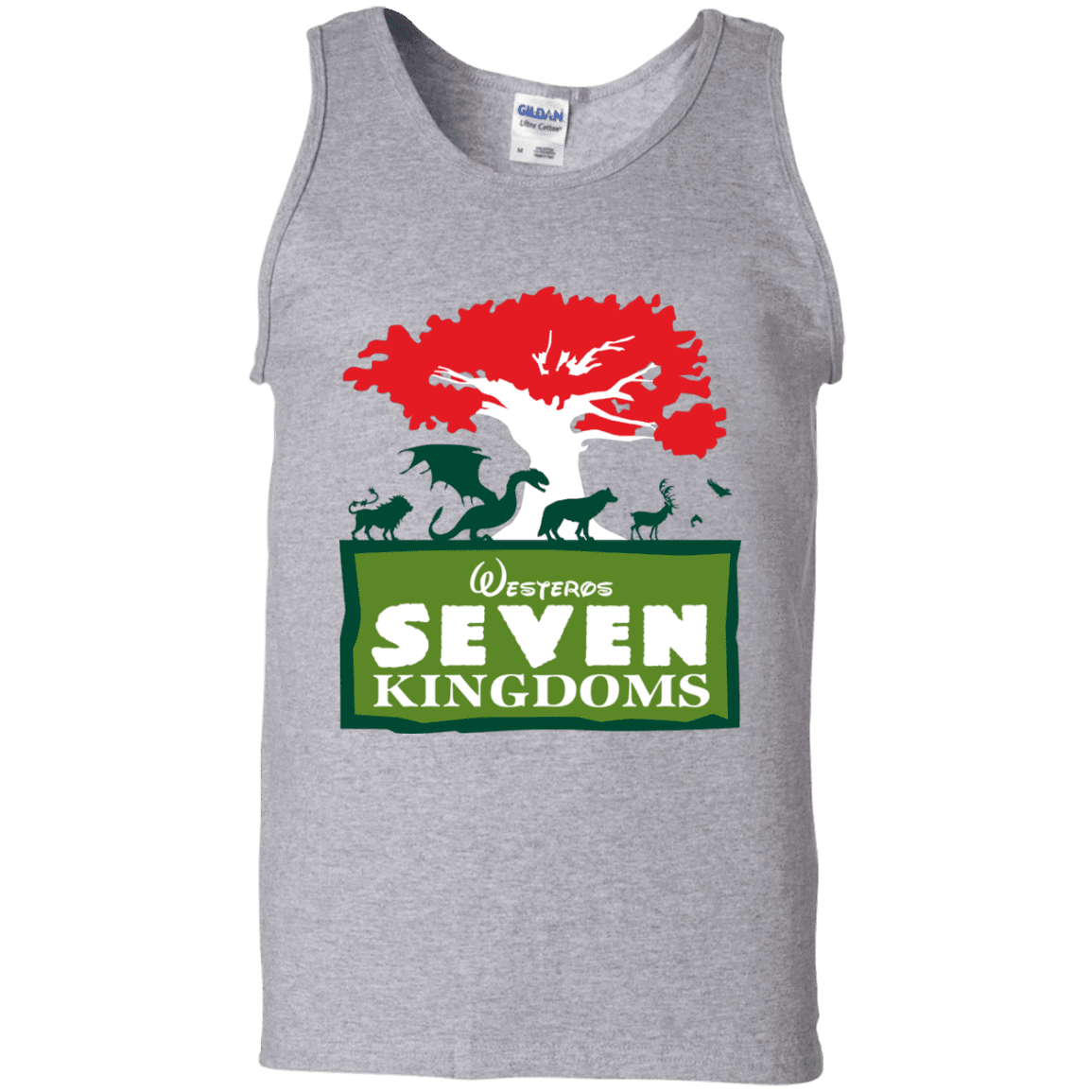 T-Shirts Sport Grey / S Seven Kingdoms Men's Tank Top