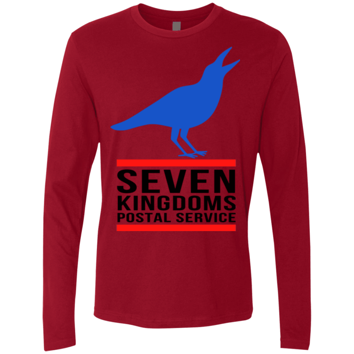 T-Shirts Cardinal / Small Seven kingdoms postal service Men's Premium Long Sleeve