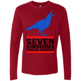 T-Shirts Cardinal / Small Seven kingdoms postal service Men's Premium Long Sleeve