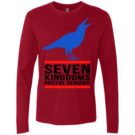 T-Shirts Cardinal / Small Seven kingdoms postal service Men's Premium Long Sleeve