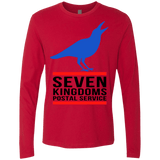 T-Shirts Red / Small Seven kingdoms postal service Men's Premium Long Sleeve