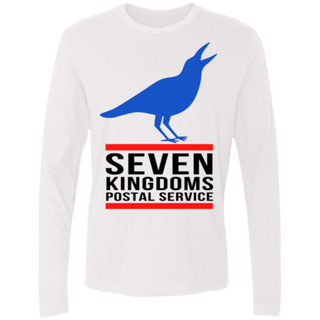 T-Shirts White / Small Seven kingdoms postal service Men's Premium Long Sleeve