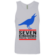 T-Shirts Heather Grey / Small Seven kingdoms postal service Men's Premium Tank Top