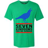 T-Shirts Envy / Small Seven kingdoms postal service Men's Triblend T-Shirt