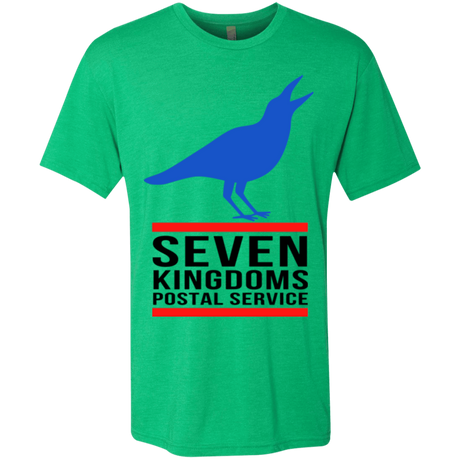 T-Shirts Envy / Small Seven kingdoms postal service Men's Triblend T-Shirt