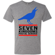 T-Shirts Premium Heather / Small Seven kingdoms postal service Men's Triblend T-Shirt