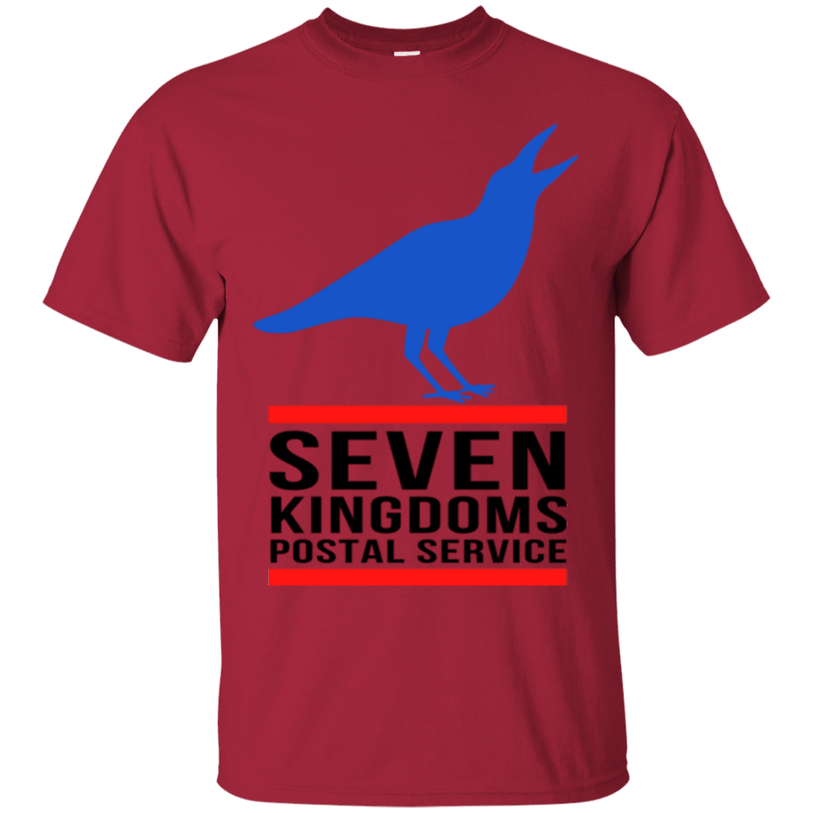 T-Shirts Cardinal / Small Seven kingdoms postal service T-Shirt
