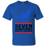 T-Shirts Royal / Small Seven kingdoms postal service T-Shirt