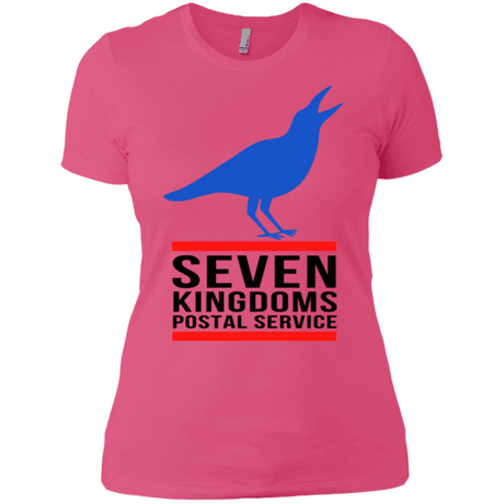T-Shirts Hot Pink / X-Small Seven kingdoms postal service Women's Premium T-Shirt