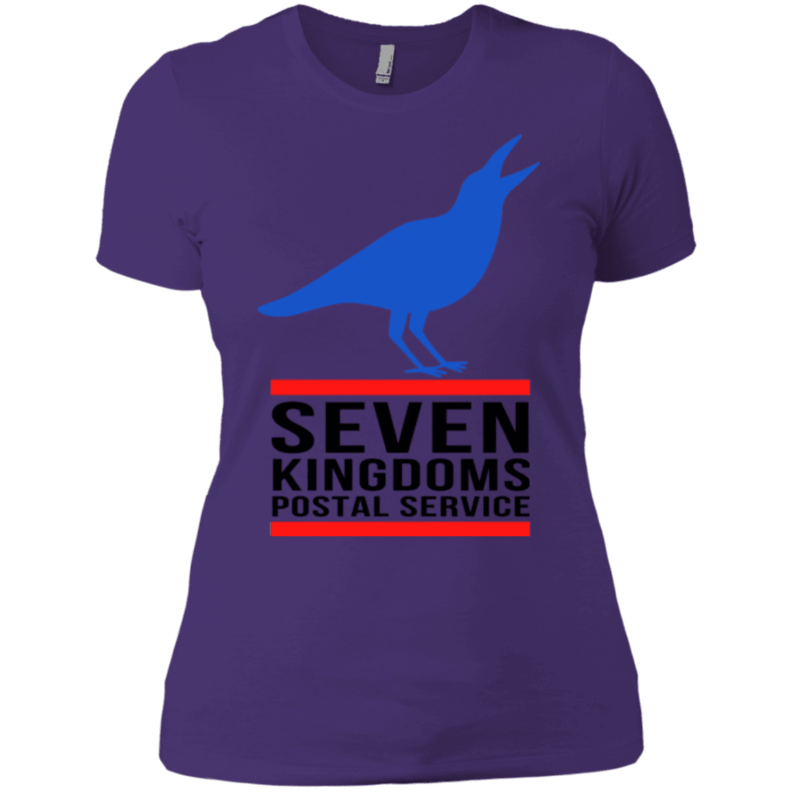 T-Shirts Purple / X-Small Seven kingdoms postal service Women's Premium T-Shirt