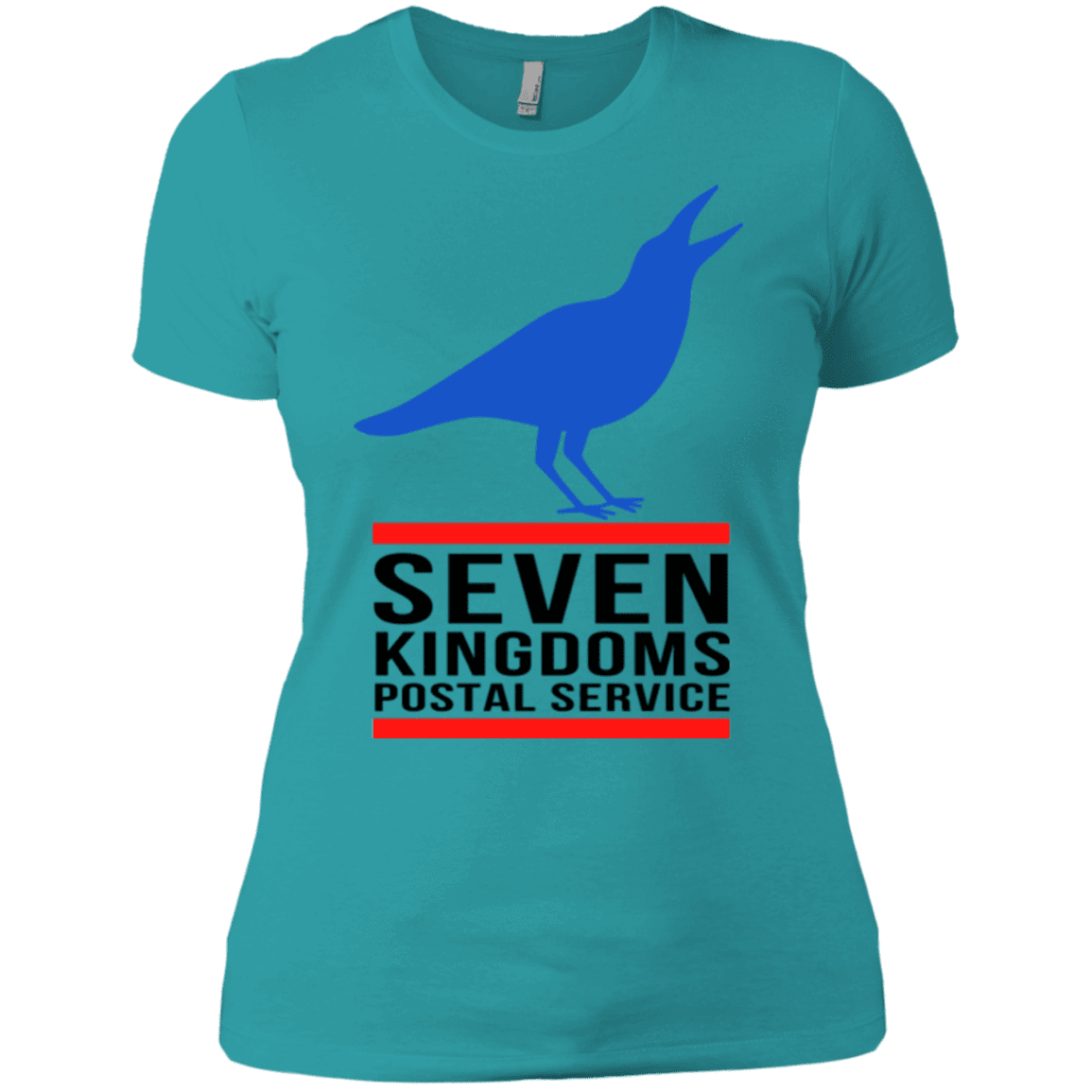 T-Shirts Tahiti Blue / X-Small Seven kingdoms postal service Women's Premium T-Shirt