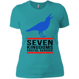 T-Shirts Tahiti Blue / X-Small Seven kingdoms postal service Women's Premium T-Shirt