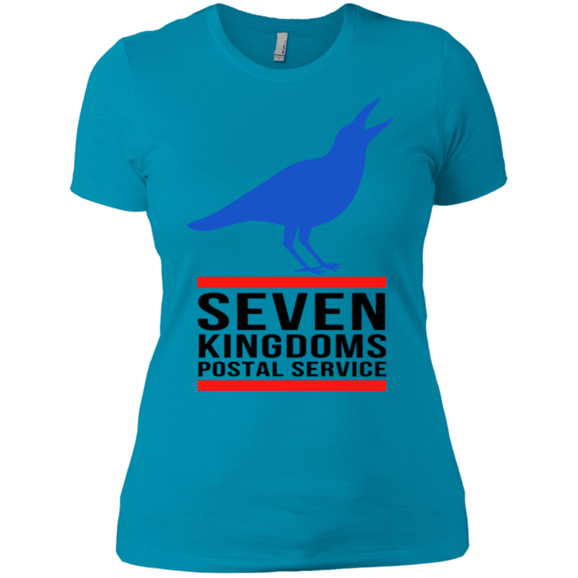 T-Shirts Turquoise / X-Small Seven kingdoms postal service Women's Premium T-Shirt