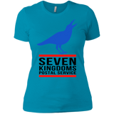 T-Shirts Turquoise / X-Small Seven kingdoms postal service Women's Premium T-Shirt