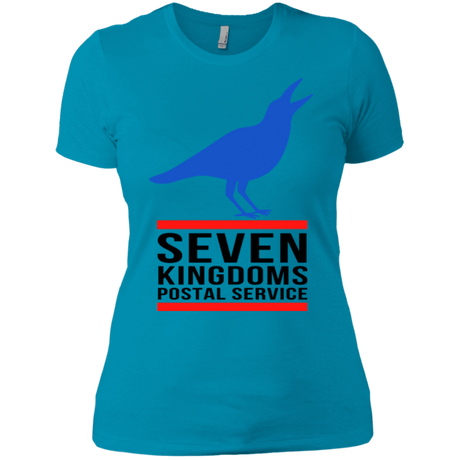 T-Shirts Turquoise / X-Small Seven kingdoms postal service Women's Premium T-Shirt