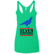 T-Shirts Envy / X-Small Seven kingdoms postal service Women's Triblend Racerback Tank