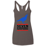 T-Shirts Macchiato / X-Small Seven kingdoms postal service Women's Triblend Racerback Tank