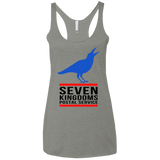 T-Shirts Venetian Grey / X-Small Seven kingdoms postal service Women's Triblend Racerback Tank