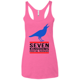 T-Shirts Vintage Pink / X-Small Seven kingdoms postal service Women's Triblend Racerback Tank