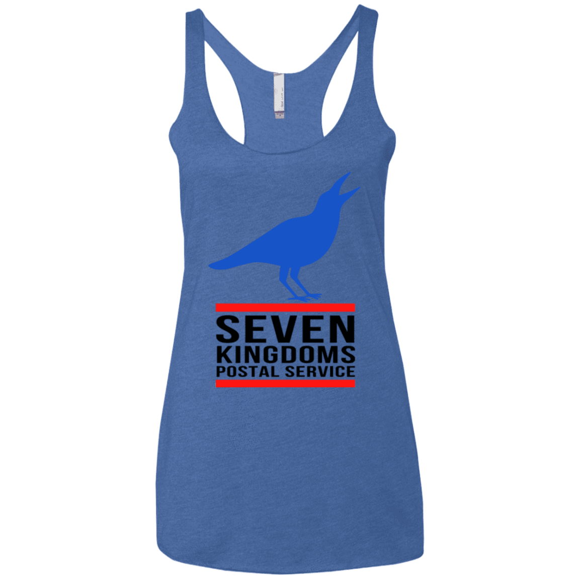 T-Shirts Vintage Royal / X-Small Seven kingdoms postal service Women's Triblend Racerback Tank