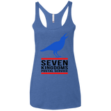 T-Shirts Vintage Royal / X-Small Seven kingdoms postal service Women's Triblend Racerback Tank