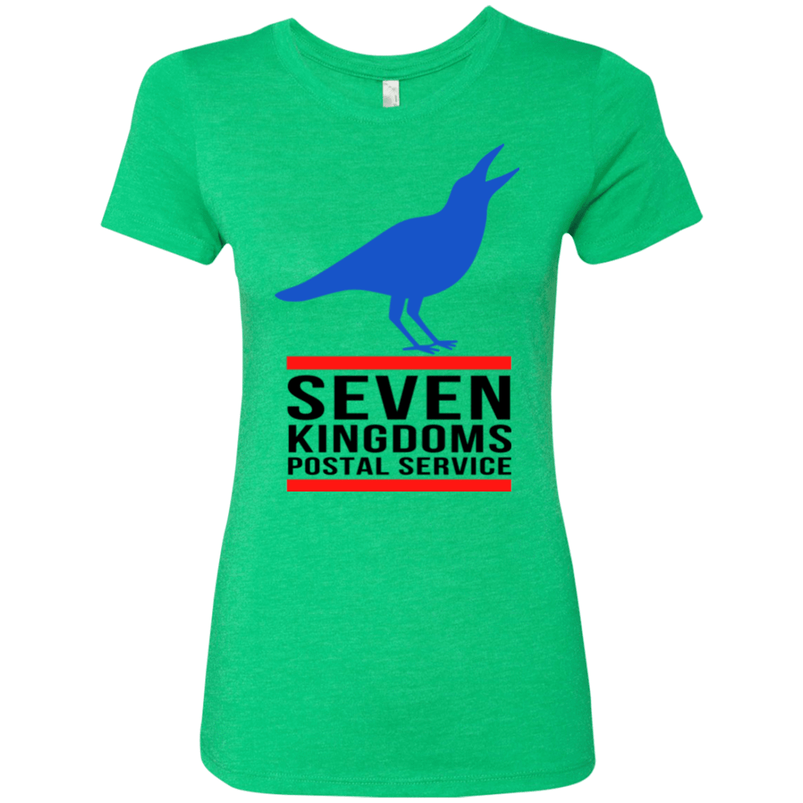 T-Shirts Envy / Small Seven kingdoms postal service Women's Triblend T-Shirt