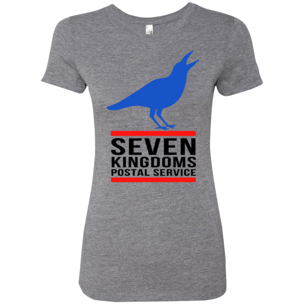 T-Shirts Premium Heather / Small Seven kingdoms postal service Women's Triblend T-Shirt