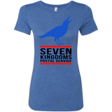 T-Shirts Vintage Royal / Small Seven kingdoms postal service Women's Triblend T-Shirt