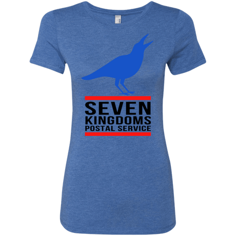 T-Shirts Vintage Royal / Small Seven kingdoms postal service Women's Triblend T-Shirt