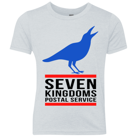 T-Shirts Heather White / YXS Seven kingdoms postal service Youth Triblend T-Shirt
