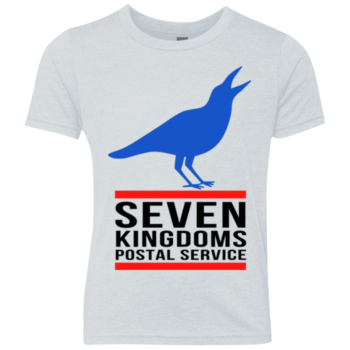 T-Shirts Heather White / YXS Seven kingdoms postal service Youth Triblend T-Shirt