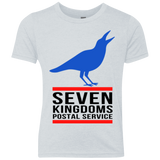 T-Shirts Heather White / YXS Seven kingdoms postal service Youth Triblend T-Shirt