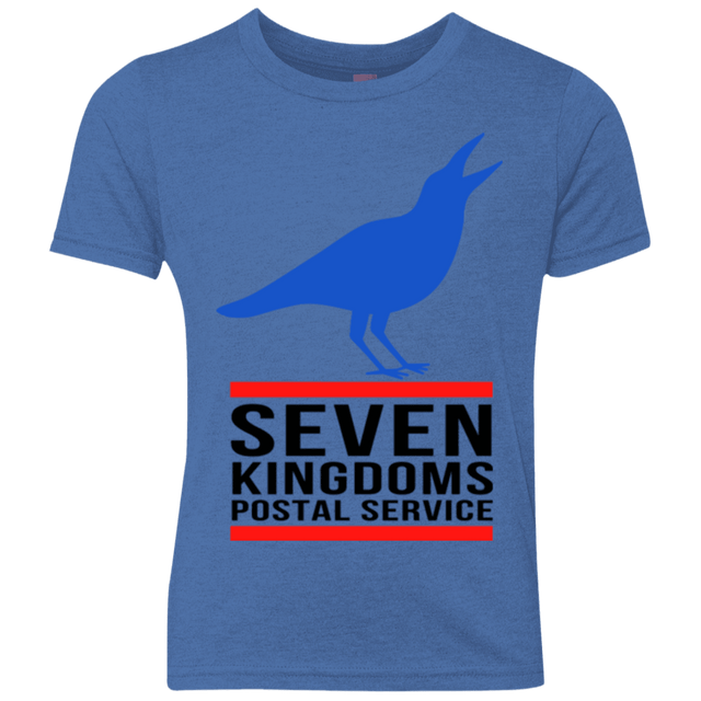 T-Shirts Vintage Royal / YXS Seven kingdoms postal service Youth Triblend T-Shirt