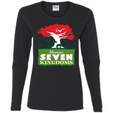 T-Shirts Black / S Seven Kingdoms Women's Long Sleeve T-Shirt