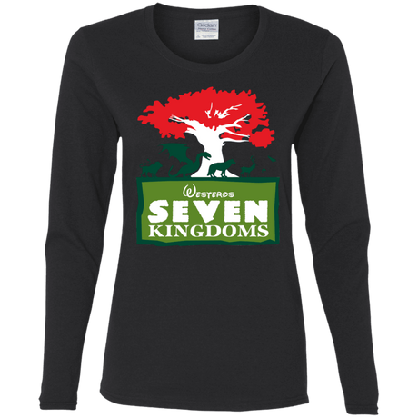 T-Shirts Black / S Seven Kingdoms Women's Long Sleeve T-Shirt