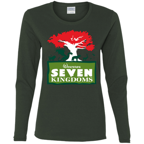 T-Shirts Forest / S Seven Kingdoms Women's Long Sleeve T-Shirt