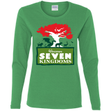 T-Shirts Irish Green / S Seven Kingdoms Women's Long Sleeve T-Shirt