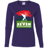 T-Shirts Purple / S Seven Kingdoms Women's Long Sleeve T-Shirt